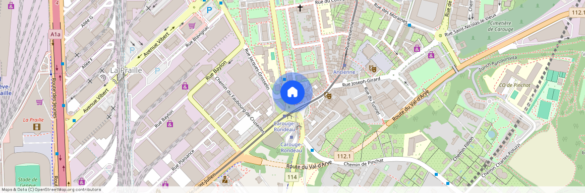 1227, Carouge GE, Pl. du Rondeau 8, 12