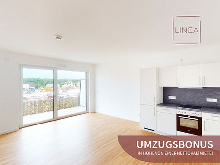 Jetzt UMZUGSBONUNS erhalten und im LINEA wohnen! Helle 3-Zimmer-Wohnung mit Einbauküche und Duschbad - Foto 4