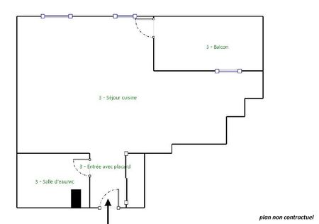 Location Appartement 1 pièce 26m² NANTES 44000 - Photo 4