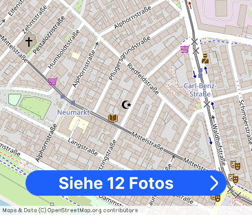 ab sofort: renoviertes 1-Zimmer-Studio mit Dachterasse - Foto 1