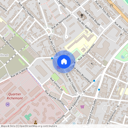 36 Rue des Chalâtres, 44000 Nantes, France