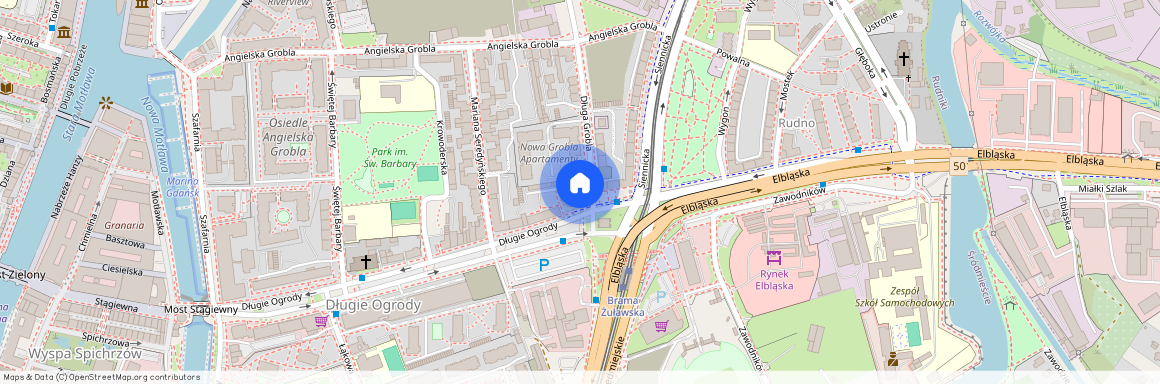 ul. Długie Ogrody, Śródmieście, Gdańsk, pomorskie