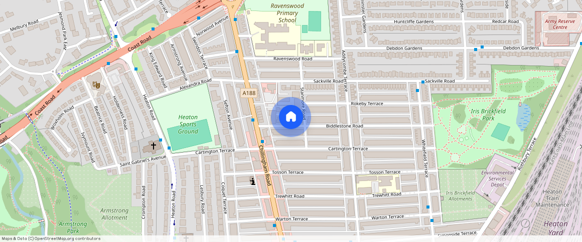 **, Biddlestone Road, Heaton, Newcastle Upon Tyne, NE6 5SL