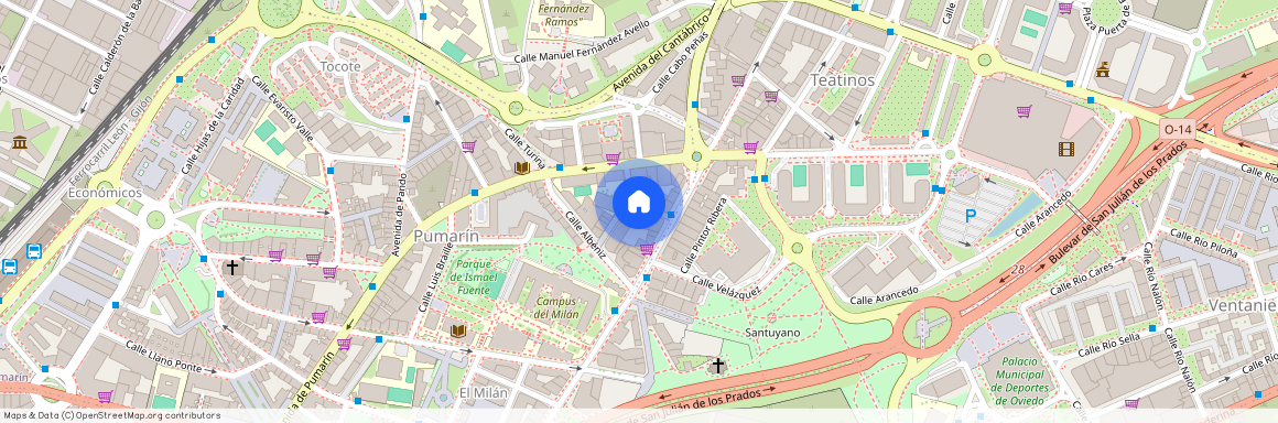 Teatinos-Los Prados, Oviedo