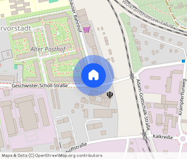 Wunderschöne 2-Raum-Wohnung in beliebter Innenstadtlage von Erfurt - Photo 1