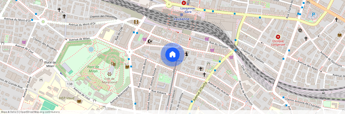 Avenue du Rond-Point 1b, Lausanne