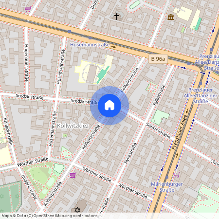 Kollwitzstr., Berlin, Prenzlauer Berg, 10435