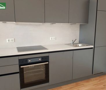 Moderne 1-Zimmer-Wohnung mit Loggia! Inklusive Kühlung und Einbaukü... - Photo 4