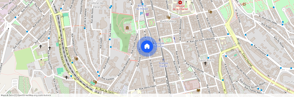 12 Rue Désiré Claude, 42023 Saint-Étienne, France