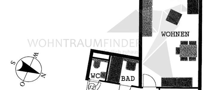Tolle 3-Raum-Wohnung mit Balkon in Marienthal - Foto 1