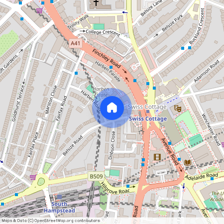 Flat, Hickes House, Harben Road, London