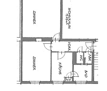 Gut aufgeteilte 2-Zimmer-Wohnung im Obergeschoss - Photo 1