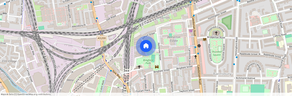 Gifford Street, St. Williams Court, N1