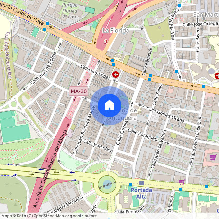 Camino de Antequera, Málaga