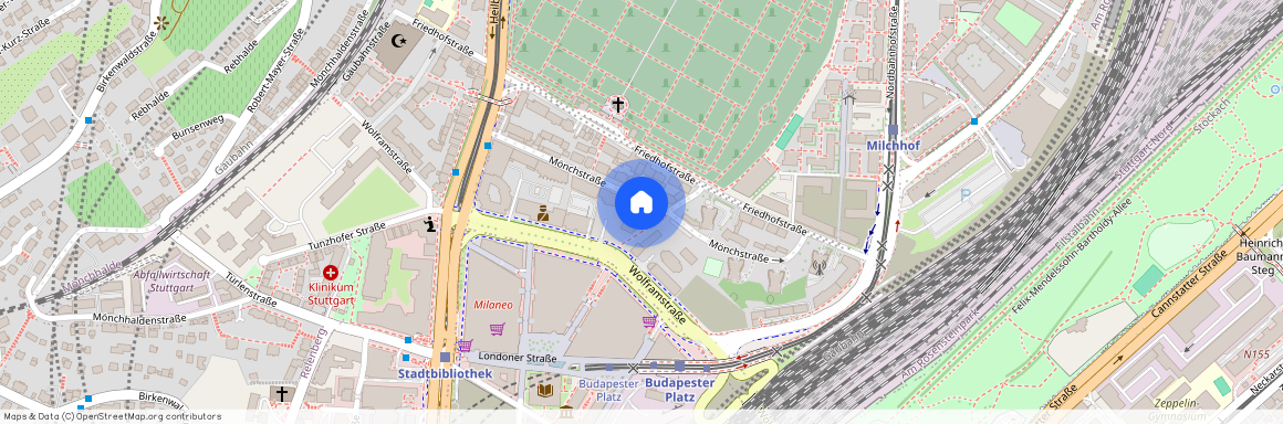 Mönchstraße 9 Stuttgart Nord Baden-Württemberg 70191