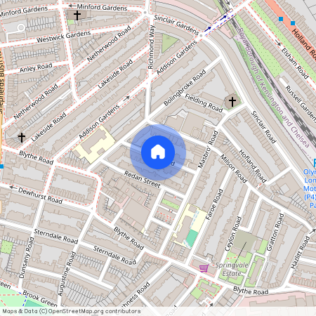 Irving Road, Brook Green, W14, London