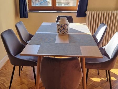 IXELLES : APPARTMENT MEUBLE 2 CHAMBRES + TERRASSE - Ixelles - Foto 3