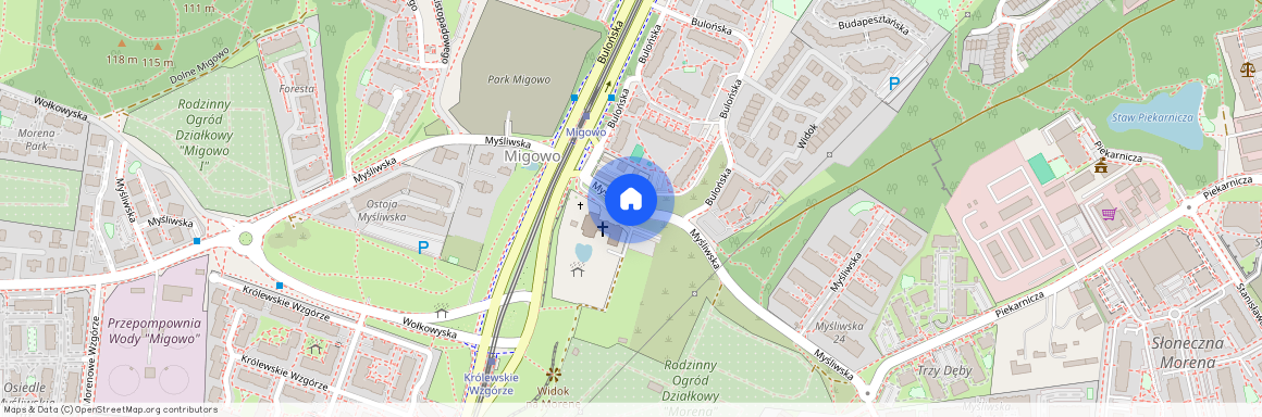 Piecki Migowo, Myśliwska, Gdańsk