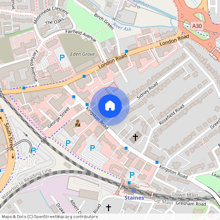 Romana Court, Sidney Road, Staines-upon-Thames, Surrey, TW18 4QJ