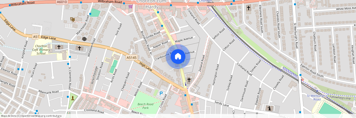 Barlow Moor Road, Chorlton, Manchester. M21 8AQ