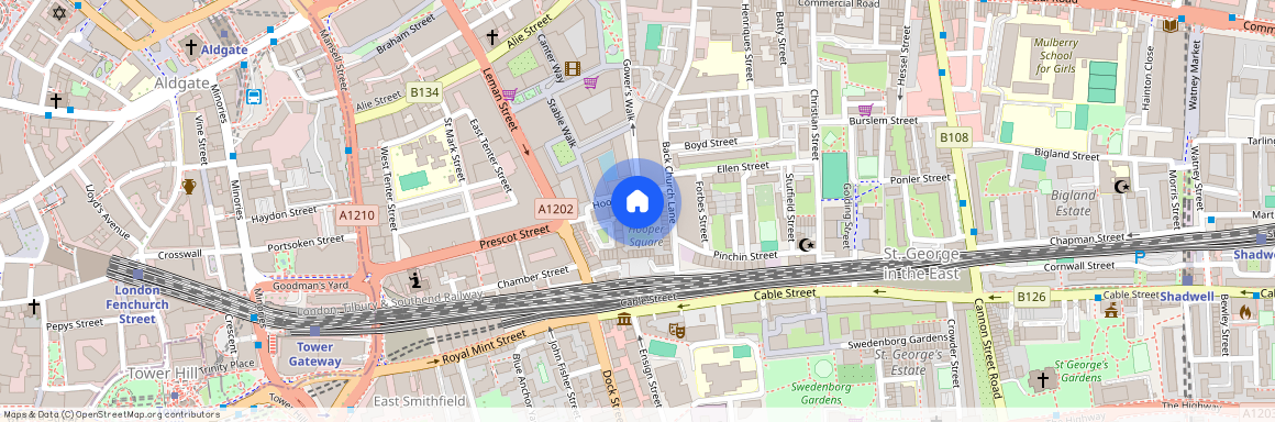 Hooper Street Aldgate E1