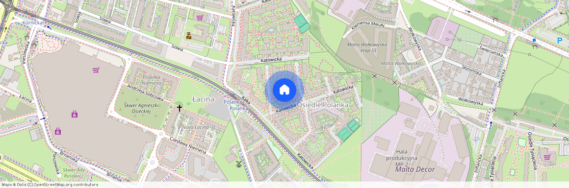 ul. Katowicka, Łacina, Nowe Miasto, Poznań, wielkopolskie