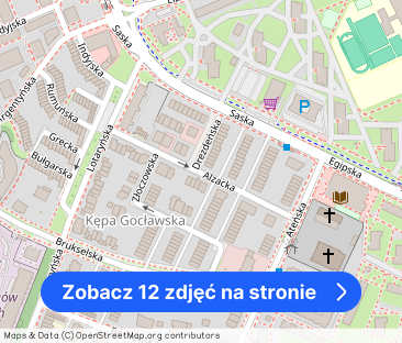 Kawalerka 36m2 na Saskiej Kępie, oddzielna kuchnia, ul. Alzacka - Zdjęcie 1