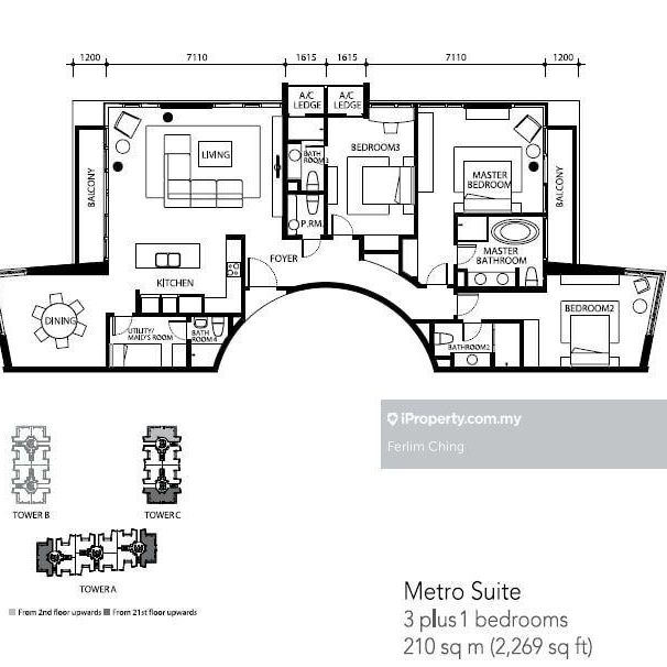 St Mary Residences, KLCC, KL City Centre - Foto 1