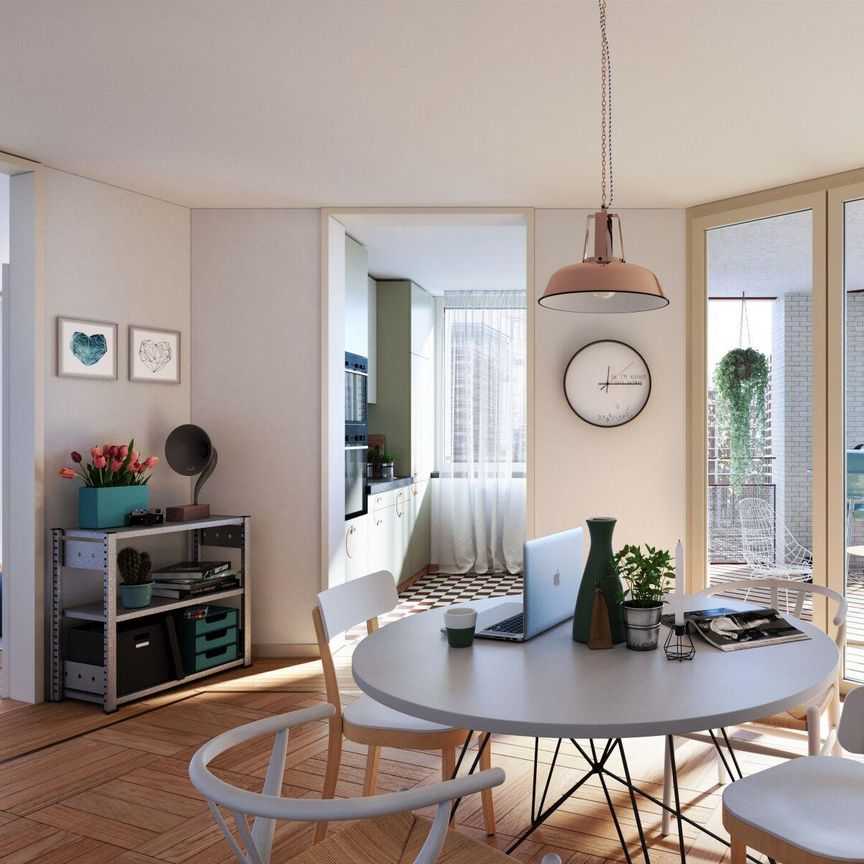 Moderne 2.5-Zimmerwohnung F37_703 mit Loggia direkt am Zürich Haupt... - Foto 1