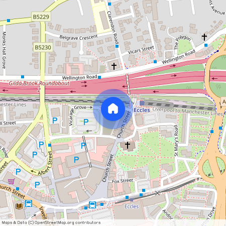 Vicarage Grove, Church Street, M30