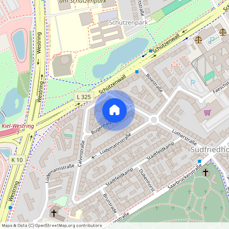 Bugenhagenstraße 4, 24114 Kiel, (Südfriedhof), Deutschland