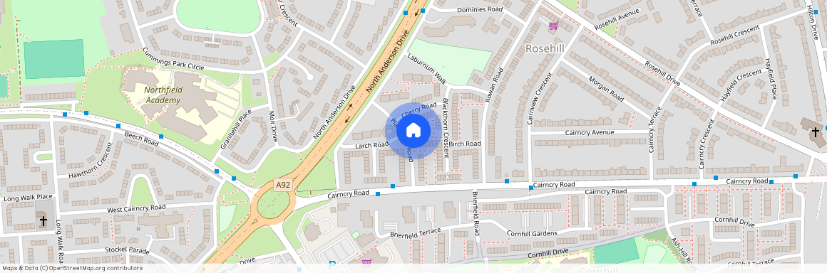 Plane Tree Road, Cornhill, Aberdeen, AB16