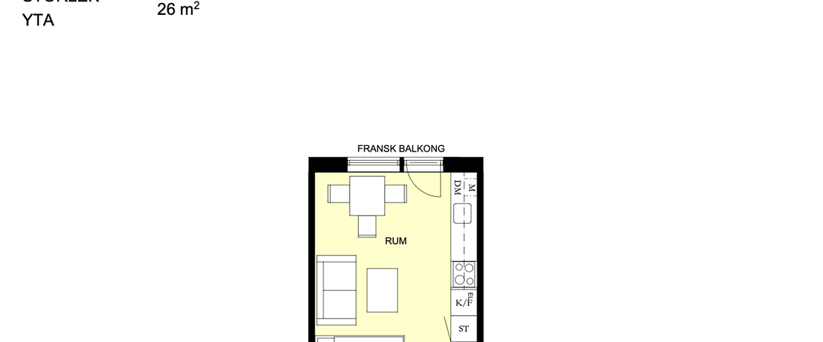 Hejaregatan 11 A – 1 rok (1007) - Photo 1