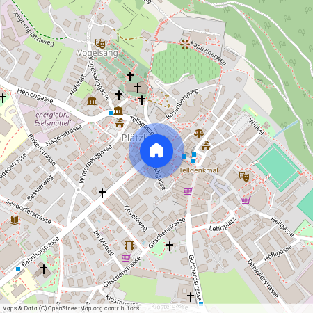 6460, Altdorf UR, Bahnhofstrasse, 1