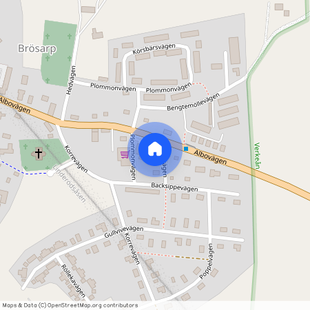 Albovägen 36, Brösarp