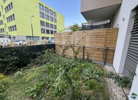 Ab sofort: Moderne 2-Zimmer-Wohnung mit Terrasse und Garten nahe U1 - Photo 5