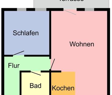 2-Raum-Wohnung in Doberschau ab 01.04. zu vermieten - Photo 4