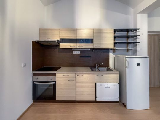 Pronájem bytu 1+kk • 29 m² bez realitkyPod Labuťkou, Praha - Libeň - Fotografie 1