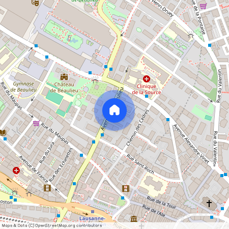 Avenue de Beaulieu 22, 1004 Lausanne