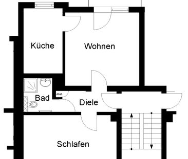 Mehr als gewohnt - Schöne 2-Zimmerwohnung in Wuppertal-Langerfeld - Photo 3