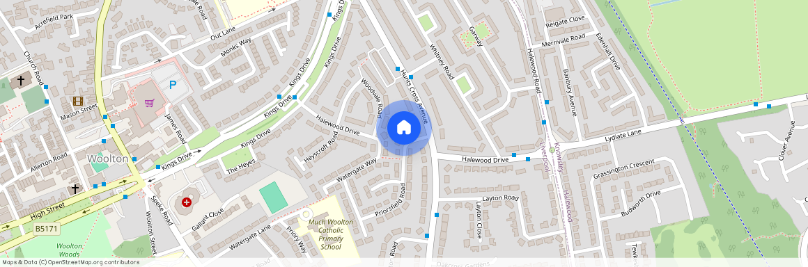 Priorsfield Road, Woolton, Liverpool, Merseyside, L25