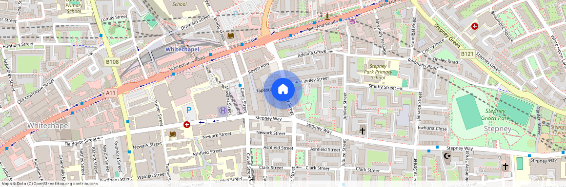 Georgette Apartments, Cendal Crescent, E1