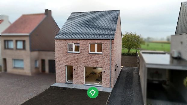 Stijlvolle halfopen nieuwbouwwoning in het landelijke Koekelare - Foto 1