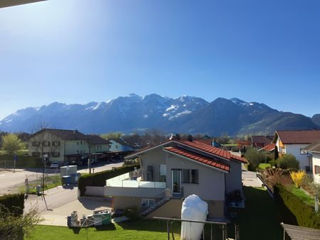 Wunderbare 3-Zimmerwohnung mit Balkon in Rankweil-Brederis zu vermieten! - Photo 2