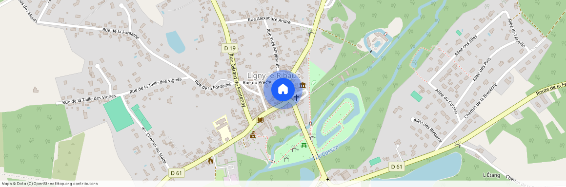 27 Rue du Général Leclerc, Ligny-le-Ribault France