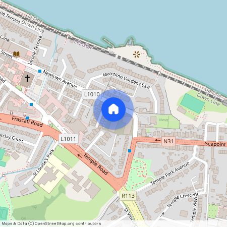 One Bedrooms @ Rockpoint, County Dublin, Newtown Avenue, Blackrock, A94C9N4