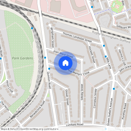 The Martyrs Close, Coventry, CV3