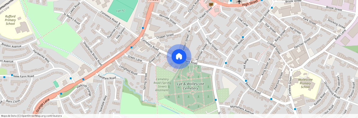 Cemetery Road, STOURBRIDGE