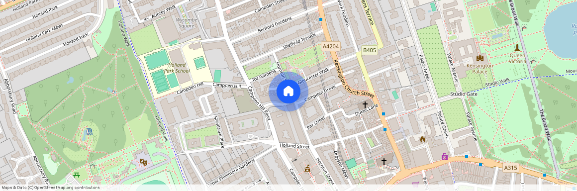 Observatory Gardens, Kensington