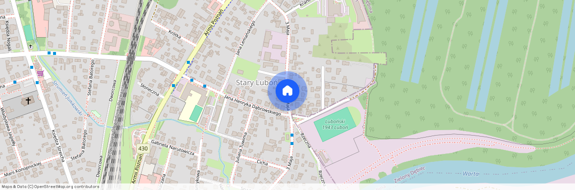 3 Maja, Poznański, Luboń